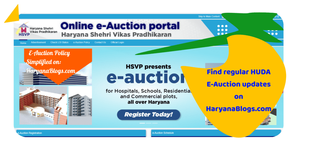 HSVP E Auction Latest Update