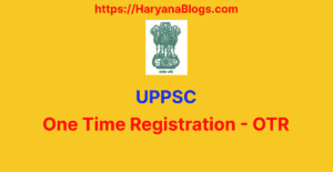 UPPSC-OTR-Registration