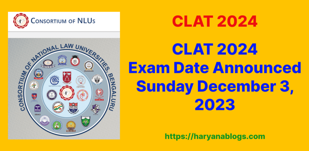 CLAT Exam 2024