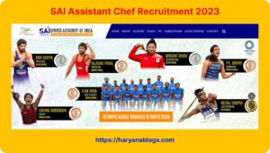SAI Assistant Chef Recruitment 2023