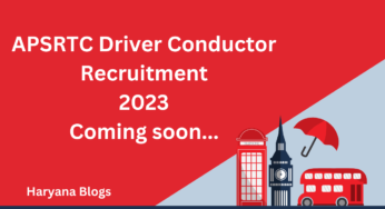 Andhra Pradesh APSRTC Driver Conductor Recruitment 2023: Apply Now