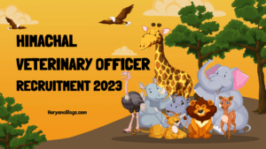 HPPSC Veterinary Officer Recruitment 2023
