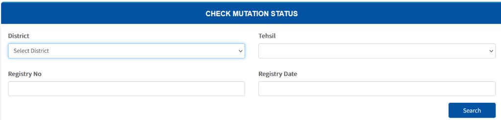 Intkal status check form